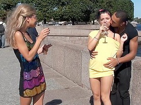 teen volunteer teen masterbating in public